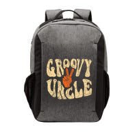 Groovy Uncle 70s Aesthetic Nostalgia 1970S Retro Uncle Vector Backpack