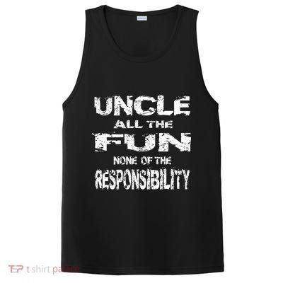 Great Uncle All The Fun Grand Uncle Favorite Sayings Pun Gift PosiCharge Competitor Tank