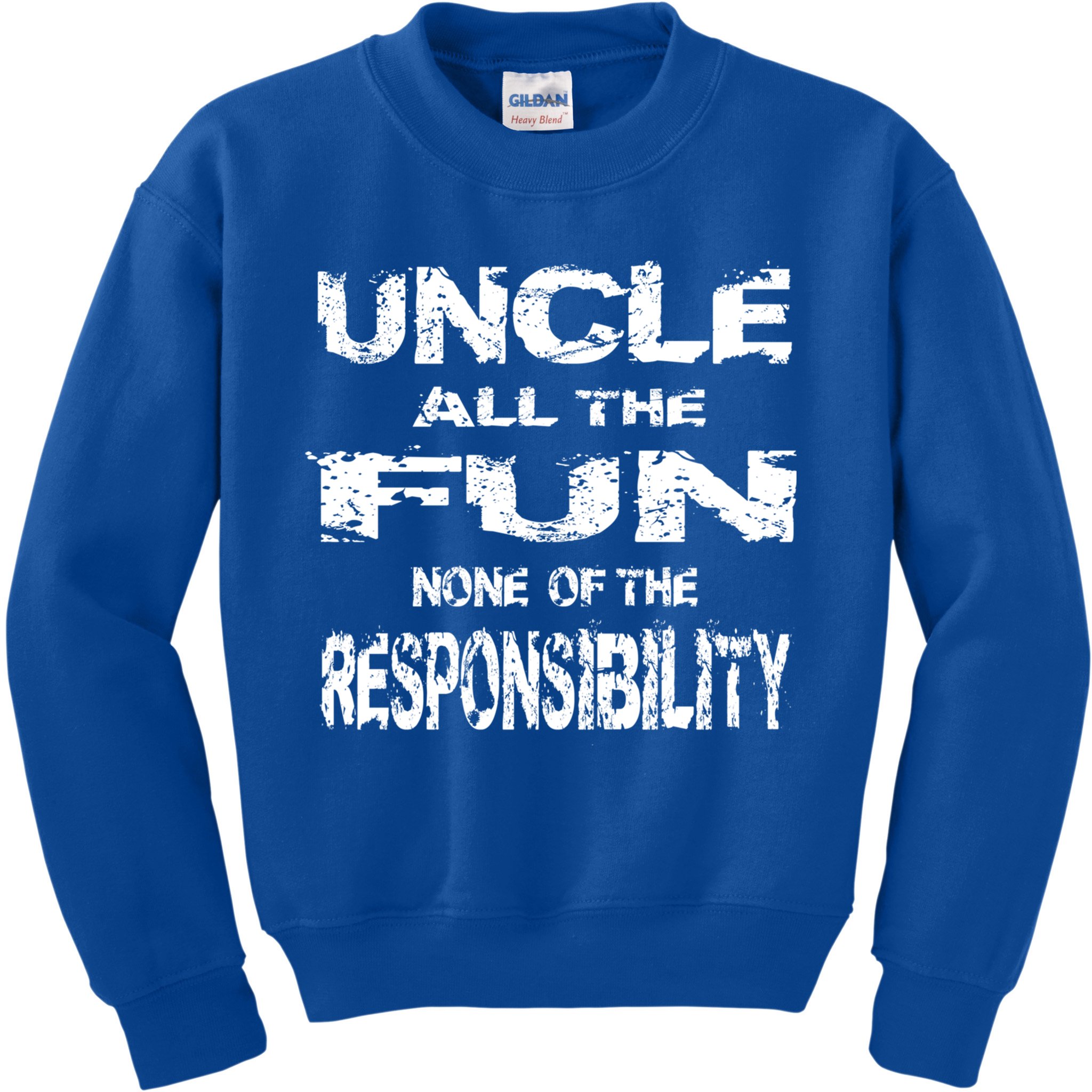 Great Uncle All The Fun Grand Uncle Favorite Sayings Pun Gift Kids Sweatshirt