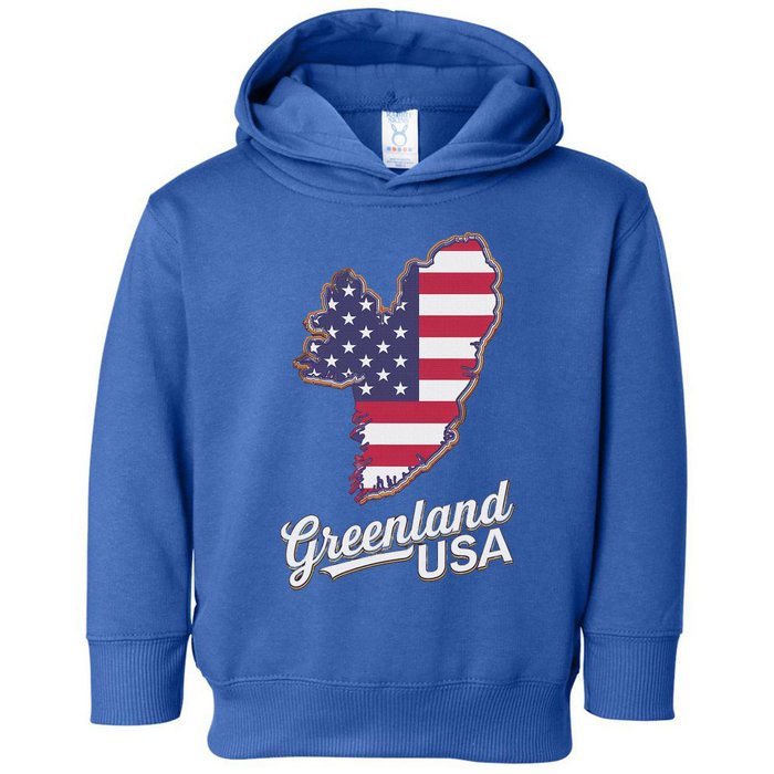 Greenland Usa Annex Greenland To United States Toddler Hoodie