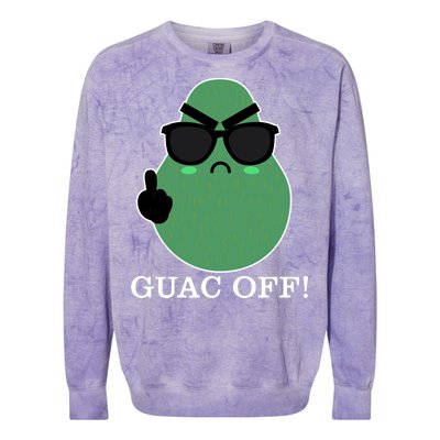 Guac Off Colorblast Crewneck Sweatshirt