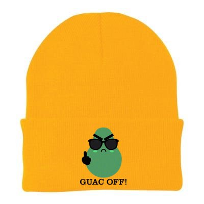 Guac Off Knit Cap Winter Beanie