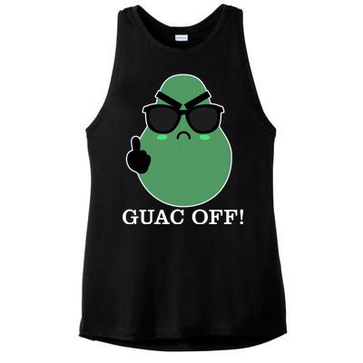 Guac Off Ladies PosiCharge Tri-Blend Wicking Tank