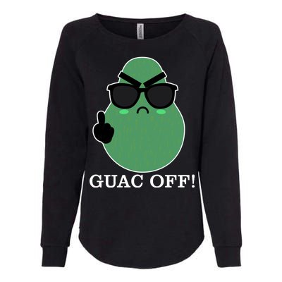 Guac Off Womens California Wash Sweatshirt