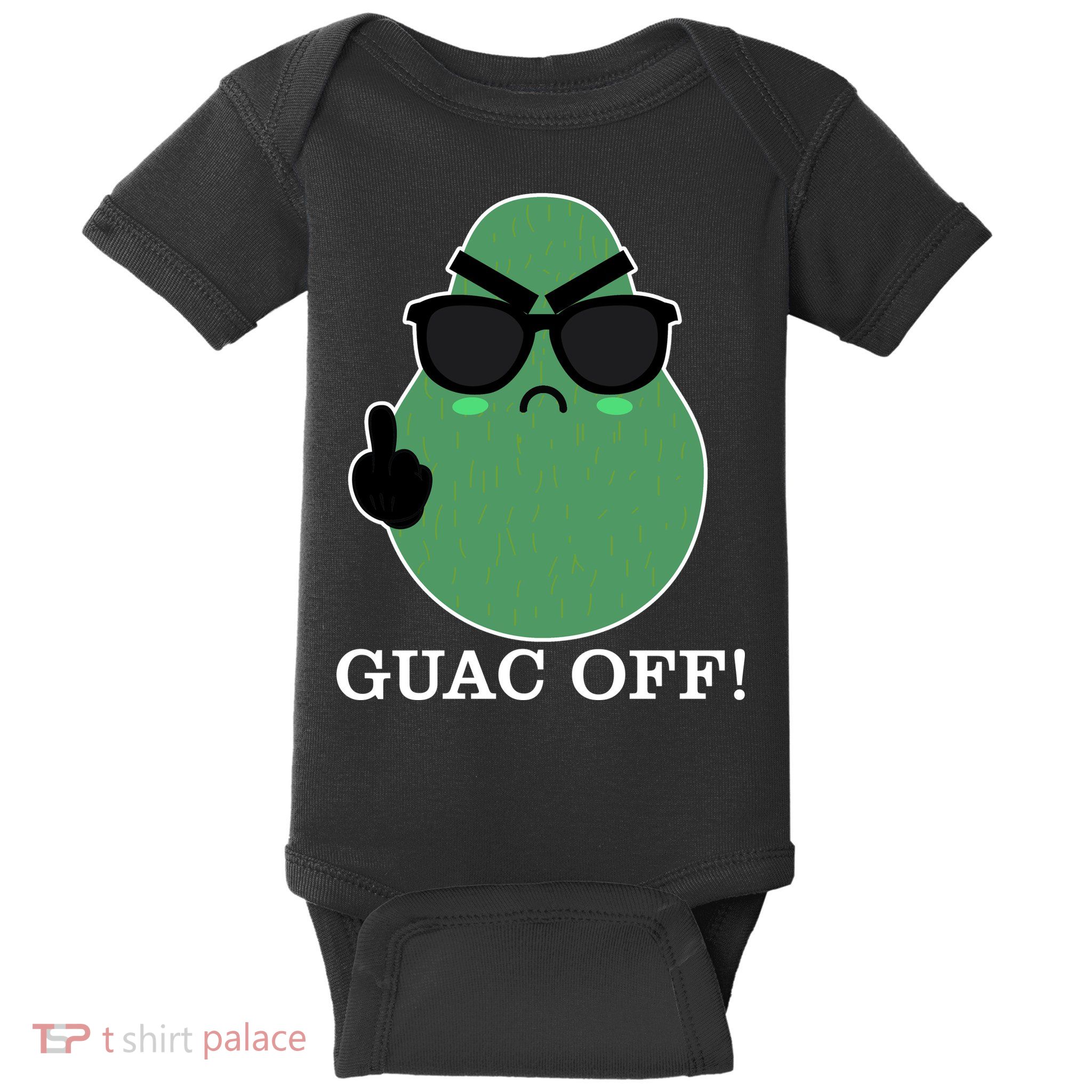 Guac Off Baby Bodysuit