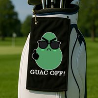 Guac Off Golf Towel