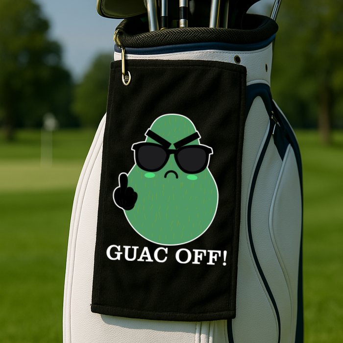 Guac Off Golf Towel