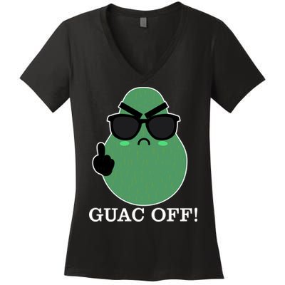 Guac Off Women's V-Neck T-Shirt
