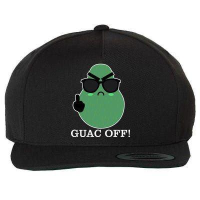 Guac Off Wool Snapback Cap