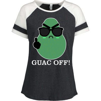 Guac Off Enza Ladies Jersey Colorblock Tee