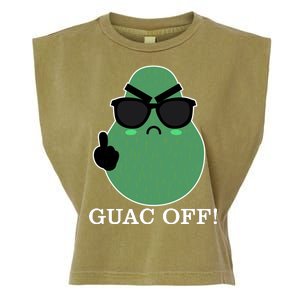 Guac Off Garment-Dyed Women's Muscle Tee