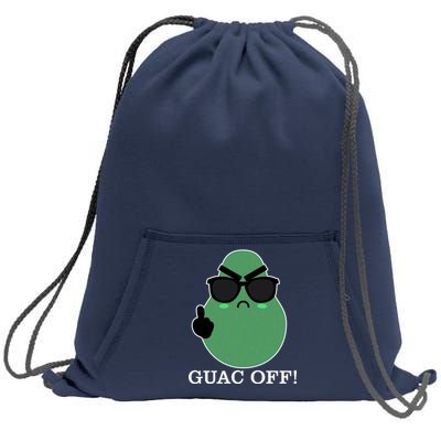 Guac Off Sweatshirt Cinch Pack Bag