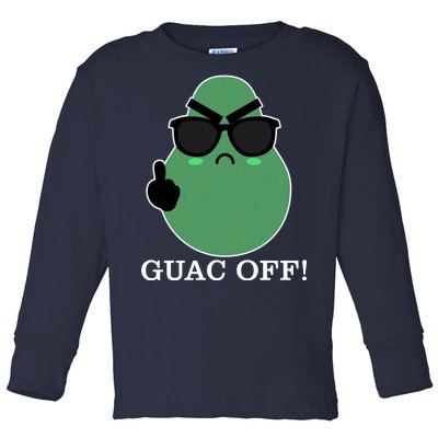 Guac Off Toddler Long Sleeve Shirt