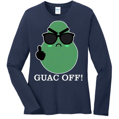 Guac Off Ladies Long Sleeve Shirt