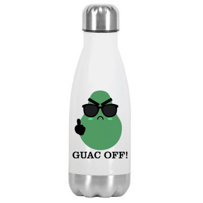 Guac Off Stainless Steel Insulated Water Bottle