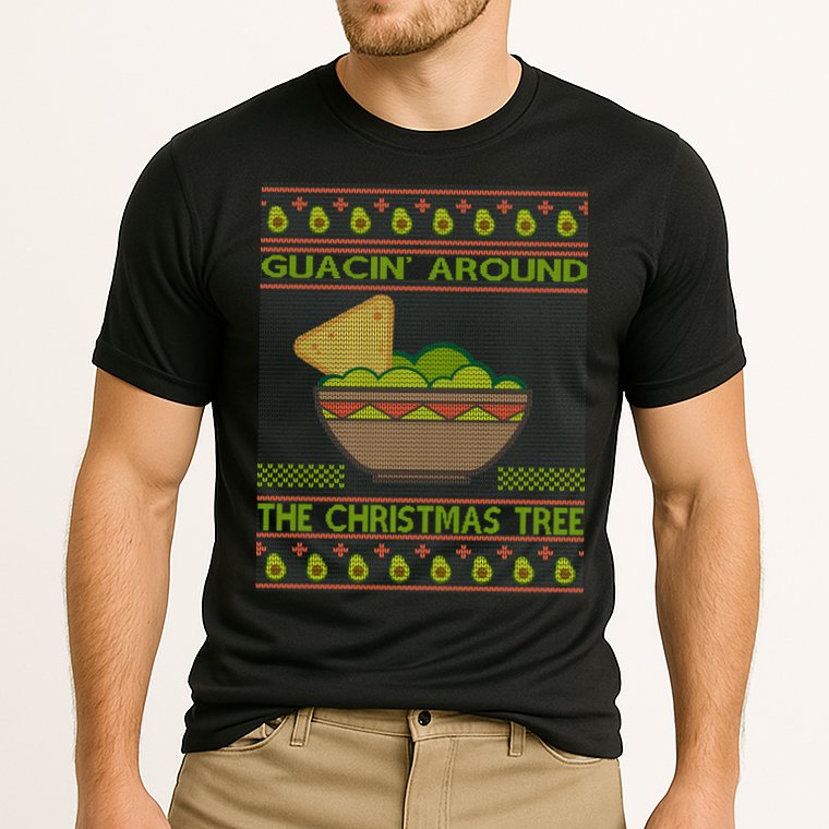 Guacin' Around The Christmas Tree Performance Shirt
