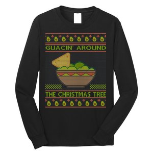 Guacin' Around The Christmas Tree Long Sleeve Shirt