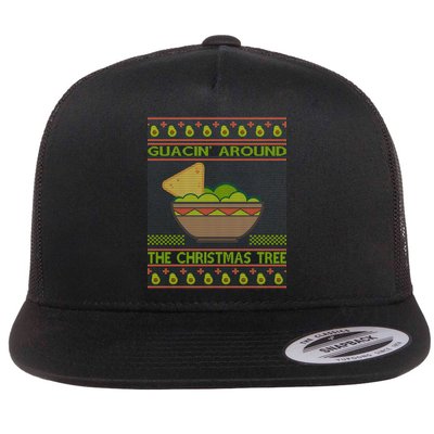 Guacin' Around The Christmas Tree Flatbill Hat