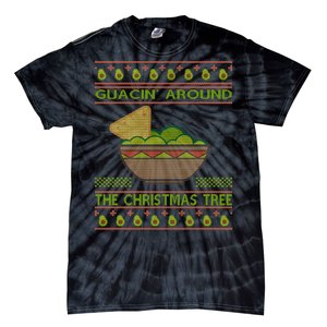 Guacin' Around The Christmas Tree Tie-Dye T-Shirt