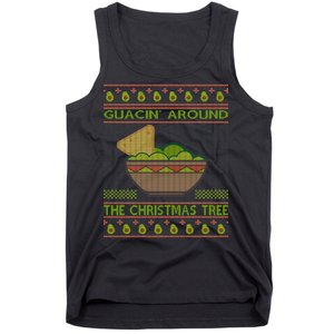 Guacin' Around The Christmas Tree Tank Top