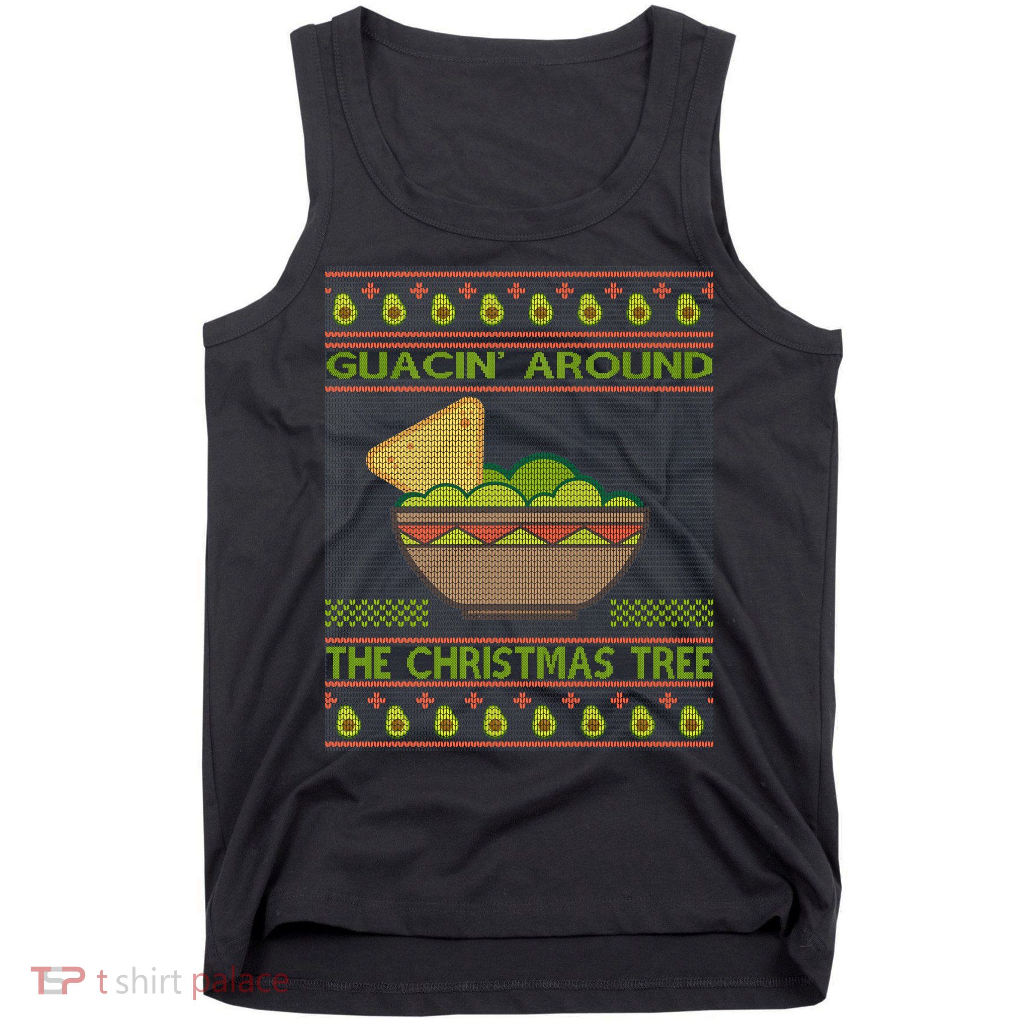 Guacin' Around The Christmas Tree Tank Top