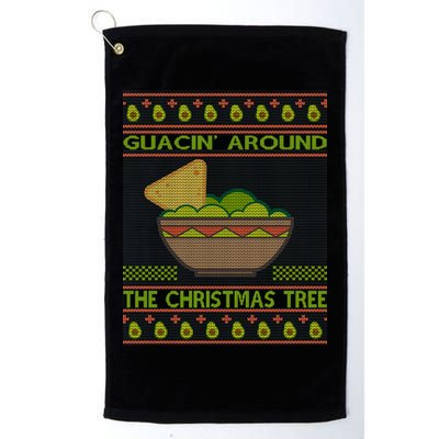 Guacin' Around The Christmas Tree Golf Towel