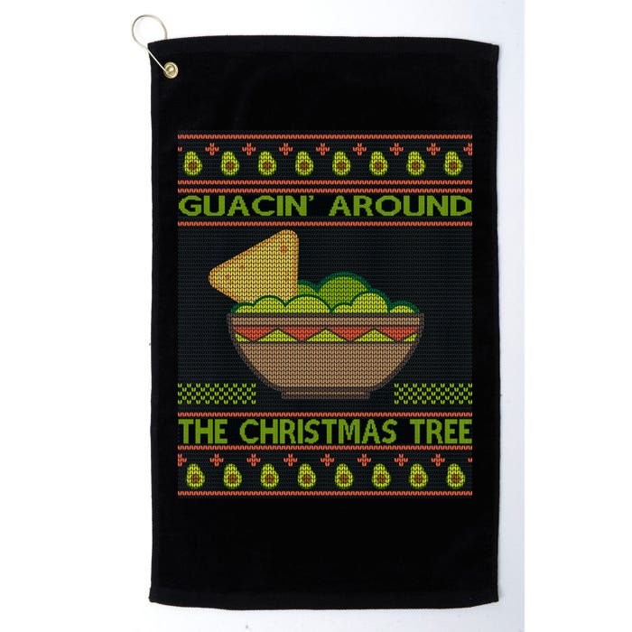 Guacin' Around The Christmas Tree Golf Towel