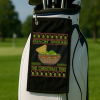 Guacin' Around The Christmas Tree Golf Towel