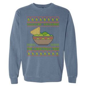 Guacin' Around The Christmas Tree Garment-Dyed Sweatshirt