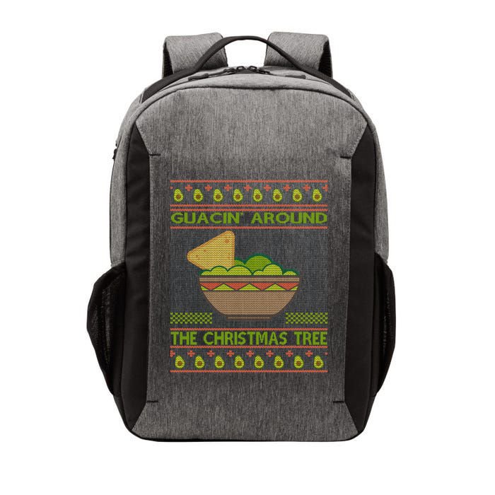 Guacin' Around The Christmas Tree Vector Backpack