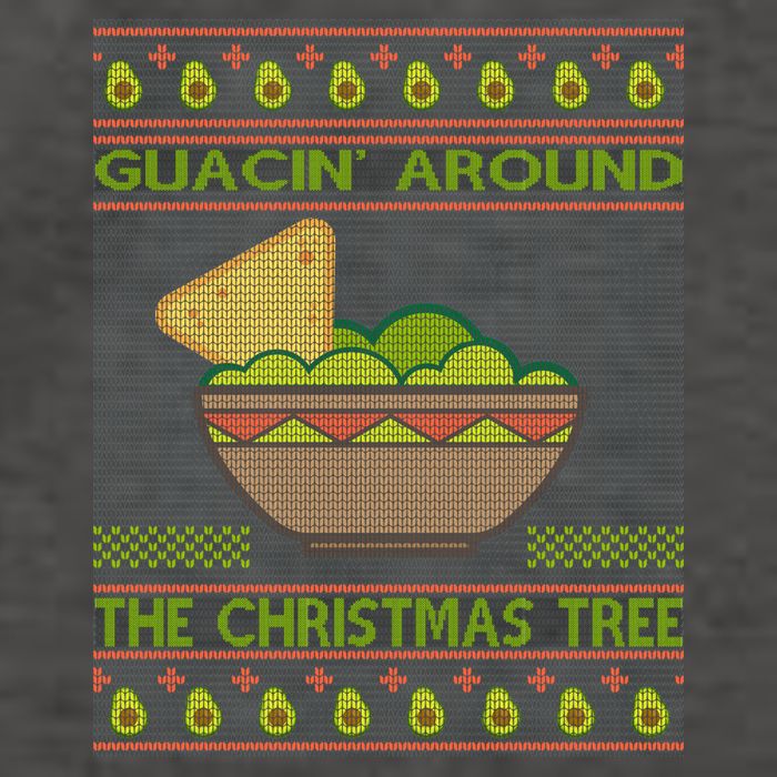 Guacin' Around The Christmas Tree Vector Backpack
