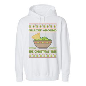 Guacin' Around The Christmas Tree Garment-Dyed Fleece Hoodie