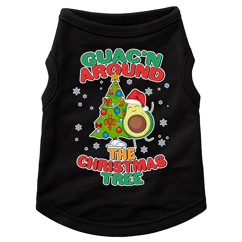 Guac'n Around The Christmas Tree Doggie Tank