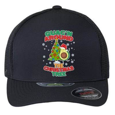 Guac'n Around The Christmas Tree Flexfit Unipanel Trucker Cap