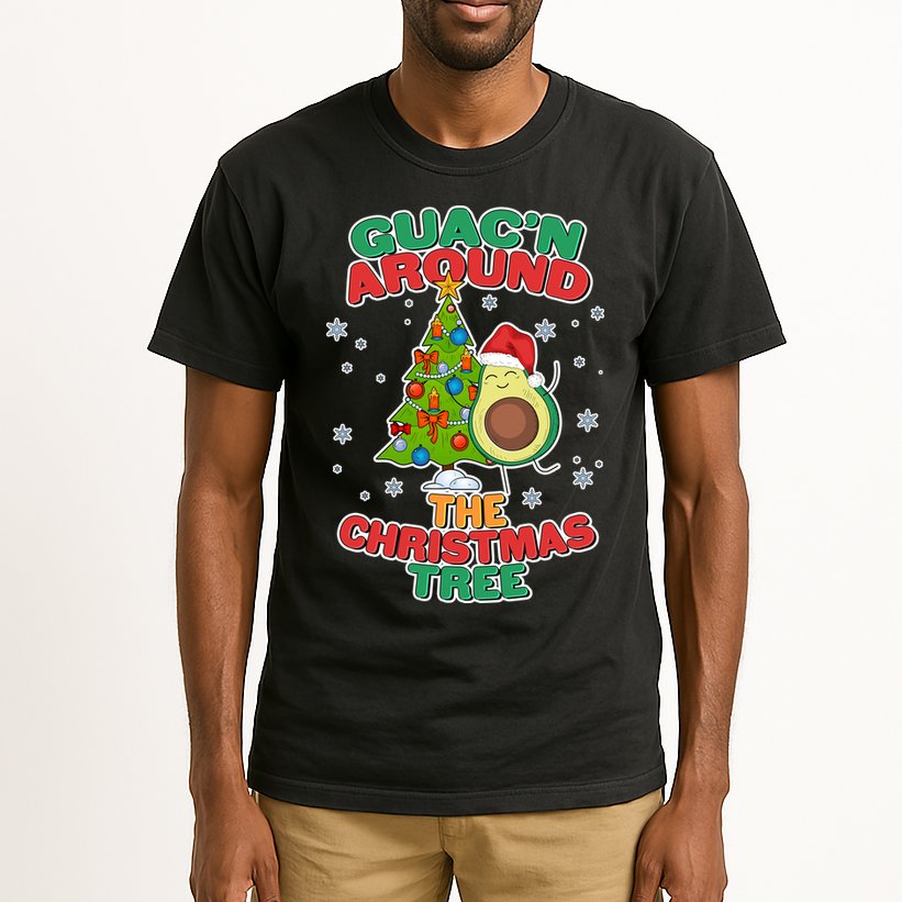 Guac'n Around The Christmas Tree Tall T-Shirt