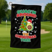Guac'n Around The Christmas Tree Golf Towel
