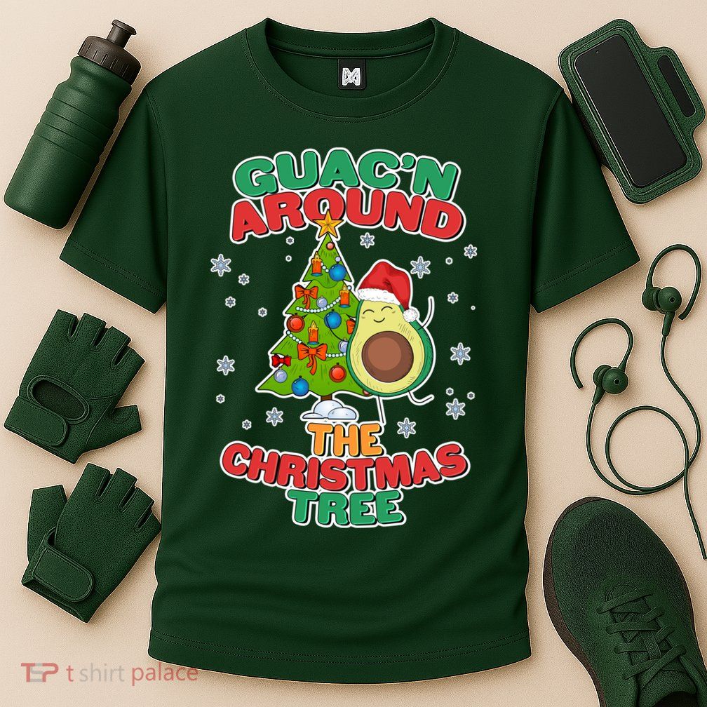 Guac'n Around The Christmas Tree Performance Shirt