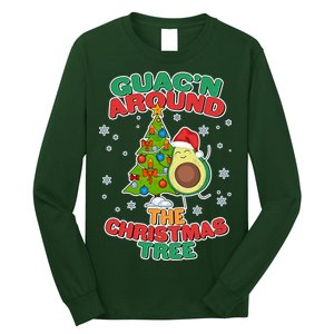 Guac'n Around The Christmas Tree Long Sleeve Shirt