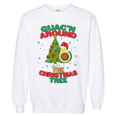 Guac'n Around The Christmas Tree Garment-Dyed Sweatshirt