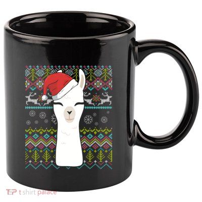 Giraffe Ugly Christmas 11oz C Handle Ceramic Mug