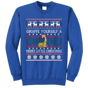 Giraffe Ugly Christmas Holiday Party Matching Family Great Gift Sweatshirt