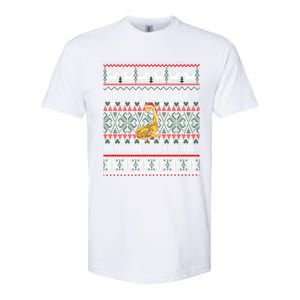 Giraffe Ugly Christmas Holiday Party Matching Family Great Gift Softstyle CVC T-Shirt