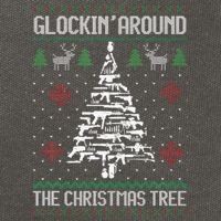 Guns Ugly Christmas Sweaters For Gun Lovers Cotton Canvas Backpack