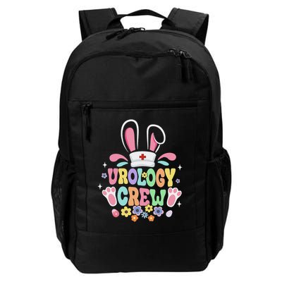 Groovy Urology Crew Urology Nurse Bunny Ear Flower Easter Daily Commute Backpack