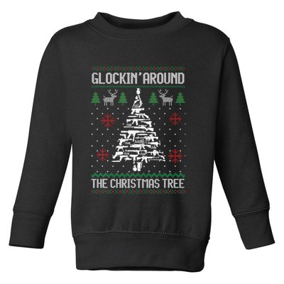 Guns Ugly Christmas Sweaters For Gun Lovers Toddler Sweatshirt