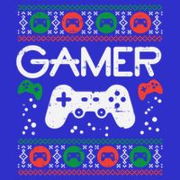 Gamer Ugly Christmas Sweater Retro Video Game Xmas Boys Gift Kids Sweatshirt