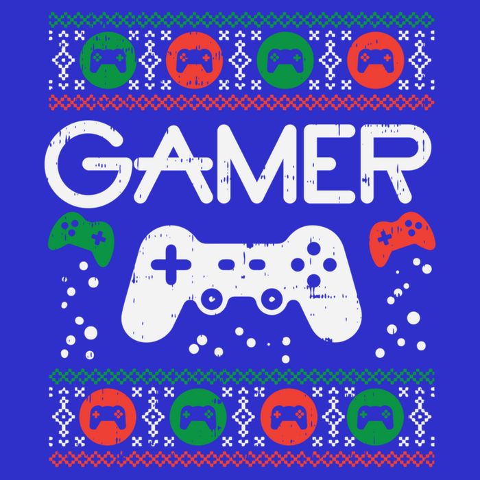 Gamer Ugly Christmas Sweater Retro Video Game Xmas Boys Gift Kids Sweatshirt