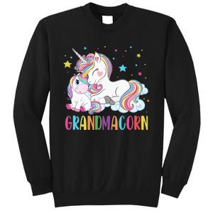 Grandmacorn Unicorn Costume Grandma Mom Mother's Day Sweatshirt