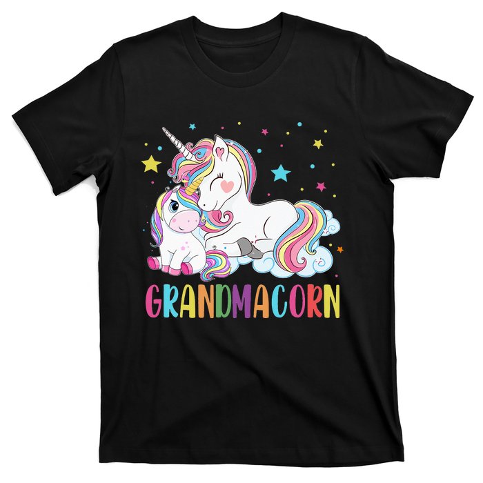 Grandmacorn Unicorn Costume Grandma Mom Mother's Day T-Shirt