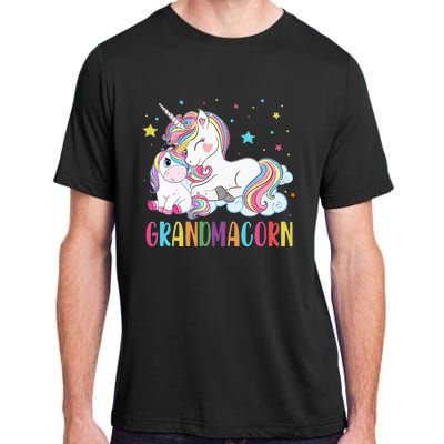 Grandmacorn Unicorn Costume Grandma Mom Mother's Day Adult ChromaSoft Performance T-Shirt